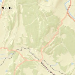 Carr Bank Road, Milnthorpe, Cumbria LA7 Street Map