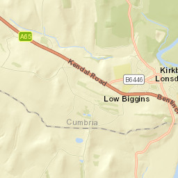 1 Raygarth, Kirkby Lonsdale, Cumbria LA6 Street Map