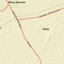 Wesselburen Street Map