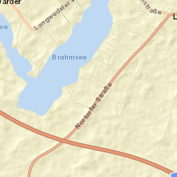 Langwedel Street Map