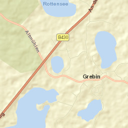 Grebin Street Map