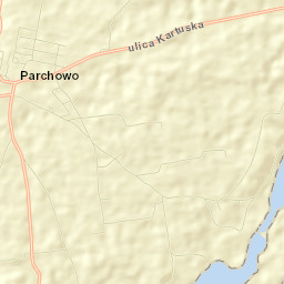 Parchowo Street Map