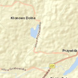 Przywidz Street Map