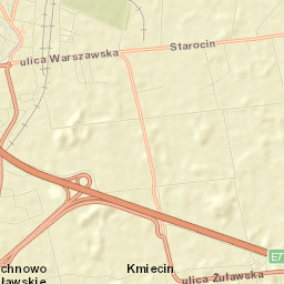 Nowy Dwór Gdański Street Map