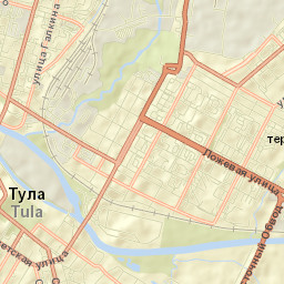 Tula Street Map