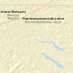 Novaya Malykla Street Map