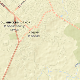Koshki Street Map