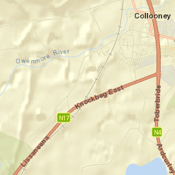 Collooney Street Map