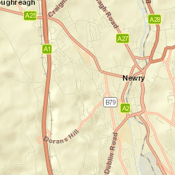 Newry Street Map