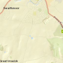 Swarthmoor Street Map