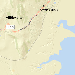 Grange-over-Sands Street Map