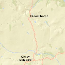 Foulgate Nook Lane, Ripon, North Yorkshire Street Map