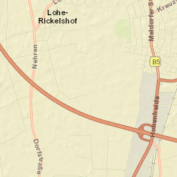 Lohe-Rickelshof Street Map
