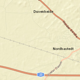 Nordhastedt Street Map