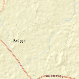 Brügge Street Map