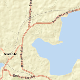 Malente Street Map