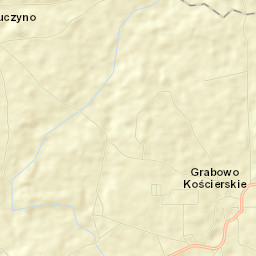 Grabowo Kościerskie Street Map
