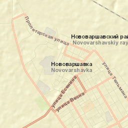 Novovarshavka Street Map