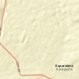 Karagayla Street Map