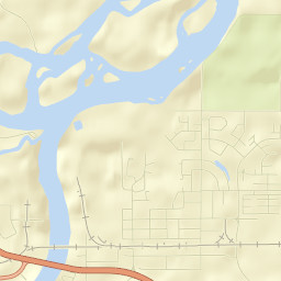 Whitecourt Street Map