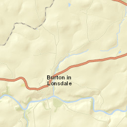 Bentham Moor Road, Carnforth, North Yorkshire LA6 Street Map