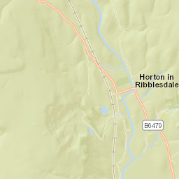 B6479, Yorkshire Dales National Park Authority, Settle, North Street Map