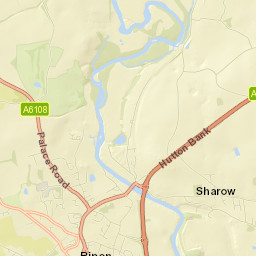 River View Road, Ripon, North Yorkshire HG4 Street Map