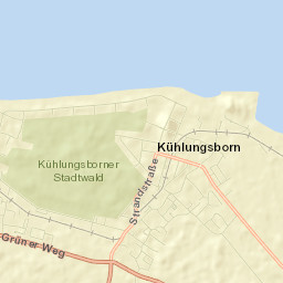 Ostseebad Kühlungsborn Street Map