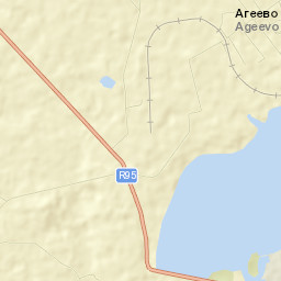 Ageyevo Street Map