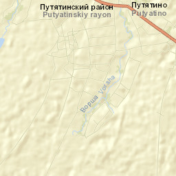 Putyatino Street Map