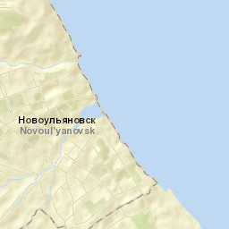 Novoul’yanovsk Street Map