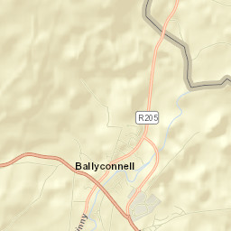 Ballyconnell Street Map