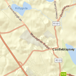 Castleblayney Street Map
