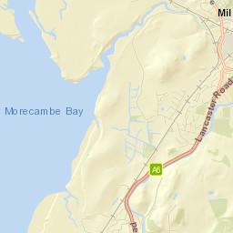 Carnforth Street Map