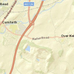 44 Market Street, Carnforth, Lancashire LA5 Street Map