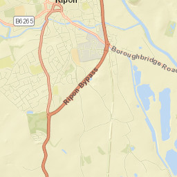 18 Lead Lane, Ripon, North Yorkshire HG4 Street Map