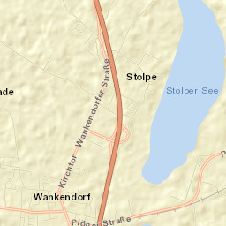 Stolpe Street Map