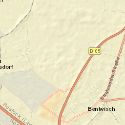 Bentwisch Street Map