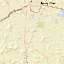 Nowy Staw Street Map