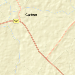 Powiat kętrzyński Street Map