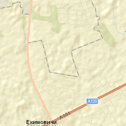 Yekimovichi Street Map