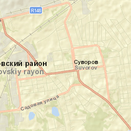 Suvorov Street Map