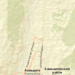 Kamyshla Street Map