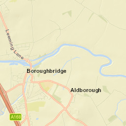 5 Horsefair, Boroughbridge, York, North Yorkshire Street Map