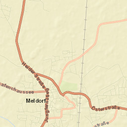 Meldorf Street Map