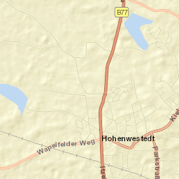 Hohenwestedt Street Map