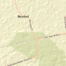 Busdorf Street Map