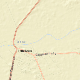 Tribsees Street Map