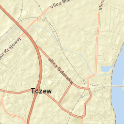 Tczew Street Map