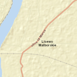 Lisewo Malborskie Street Map